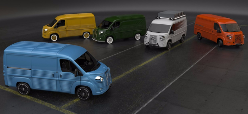 Illustration for article titled Celebrate Citroƫn's Iconic Van's 70th Birthday By Putting A New Citroƫn Van In Costume